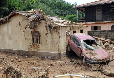 Flut-Katastrophe in Brasilien