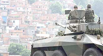 militaer in favela